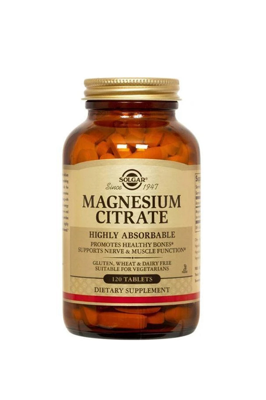 SOLGAR Magnesium Citrate 120 - Life Pharmacy St Lukes