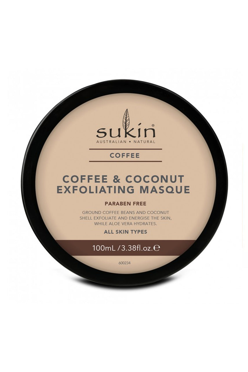 SUKIN Coffee & Coconut Exfoliating Facial Masque 100 ml - Life Pharmacy St Lukes