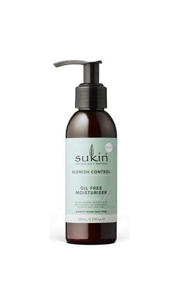 SUKIN Blemish Control Oil Free Moisturiser - 125ml - Life Pharmacy St Lukes