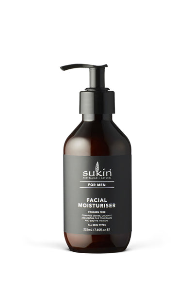 SUKIN Men Facial Moisturiser 225ml - Life Pharmacy St Lukes