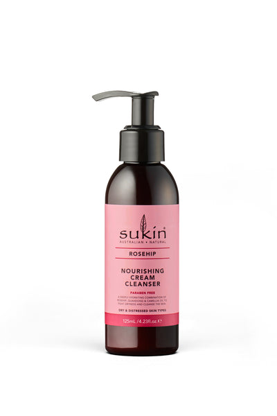 SUKIN Rosehip Cream Cleanser 125ml - Life Pharmacy St Lukes