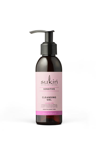 SUKIN Sensitive Cleansing Gel 125ML - Life Pharmacy St Lukes