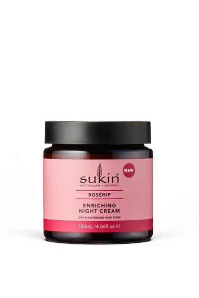 SUKIN  Enriching Night Cream Rosehip 120ml - Life Pharmacy St Lukes