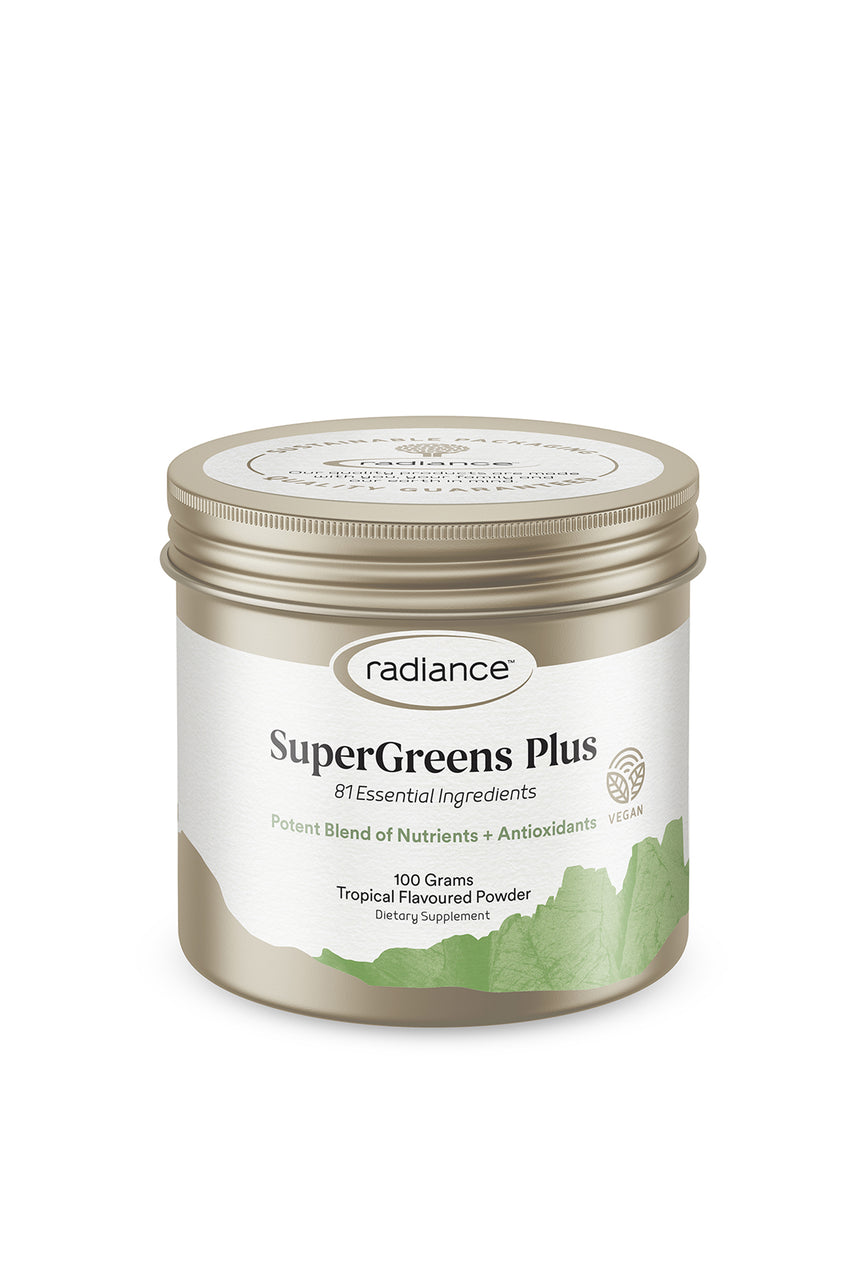 RADIANCE Superfoods Super Greens + Powder 100g - Life Pharmacy St Lukes