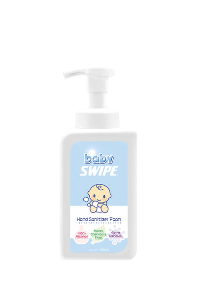 SWIPE Baby Hand Sanitizer Foam 400ml - Life Pharmacy St Lukes