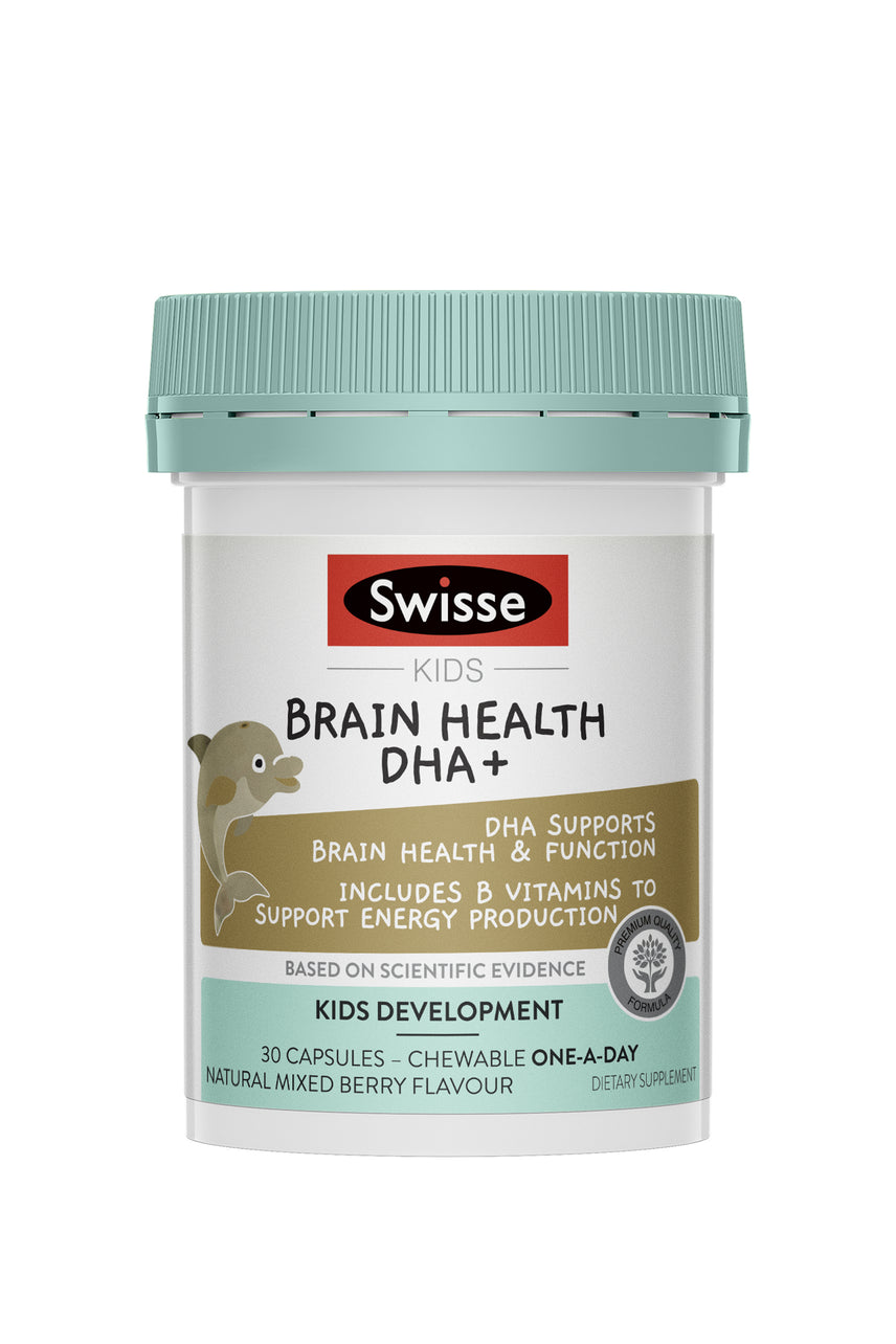 SWISSE Kids Brain Health DHA+ 30c Capsules - Life Pharmacy St Lukes