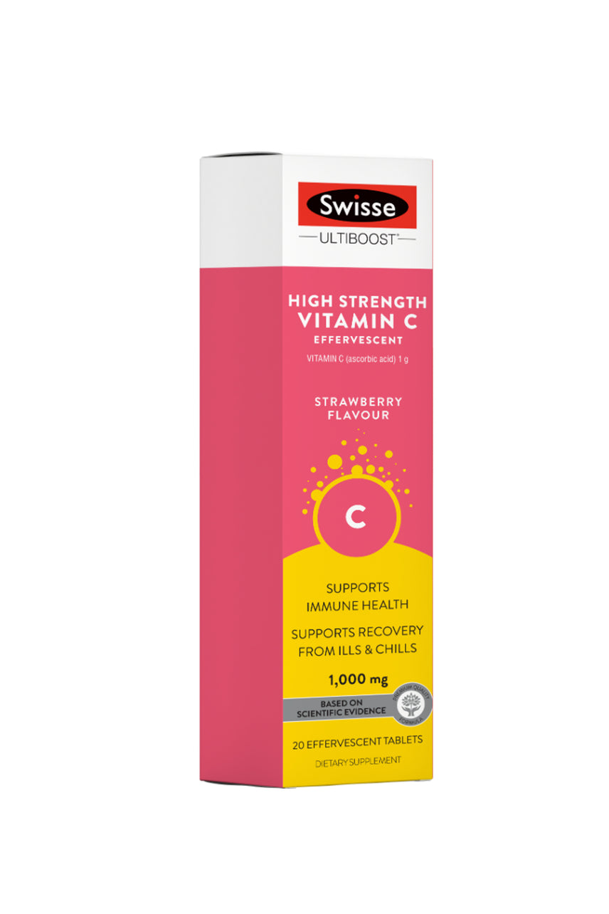 SWISSE Ultiboost High Strength Vitamin C Effervescent 20 Tablets - Life Pharmacy St Lukes