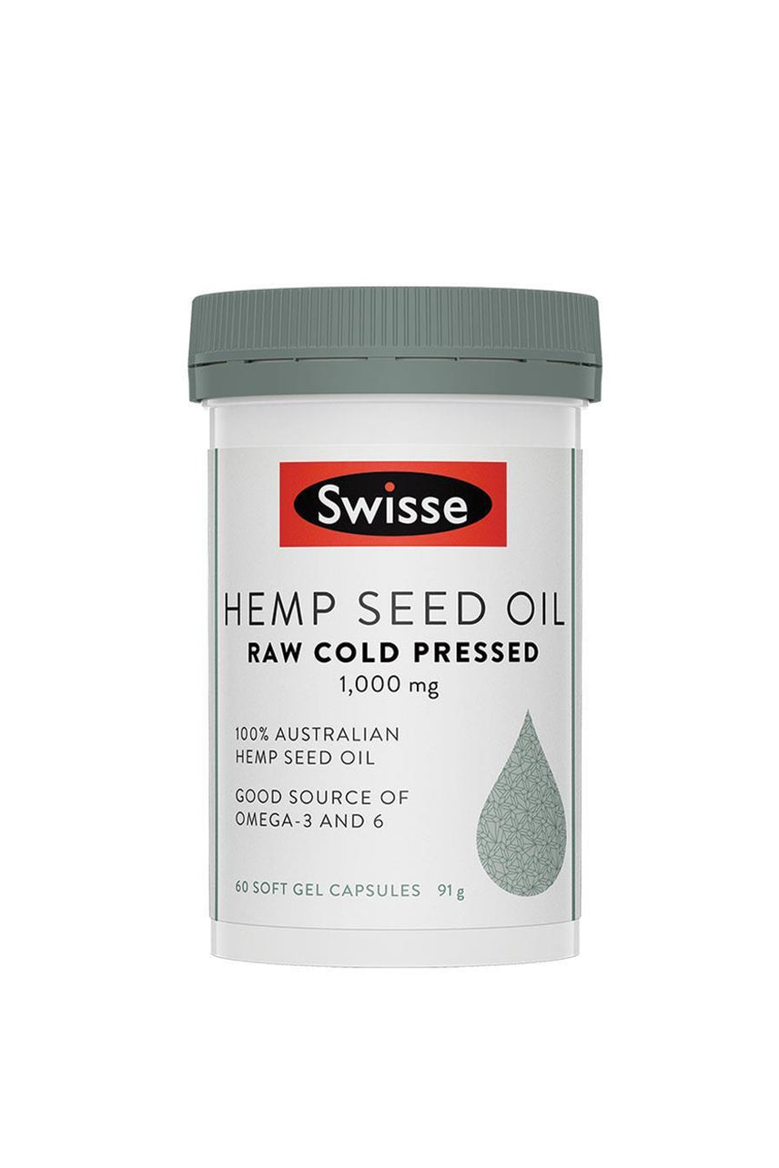 SWISSE Hemp Seed Oil 60 Caps - Life Pharmacy St Lukes