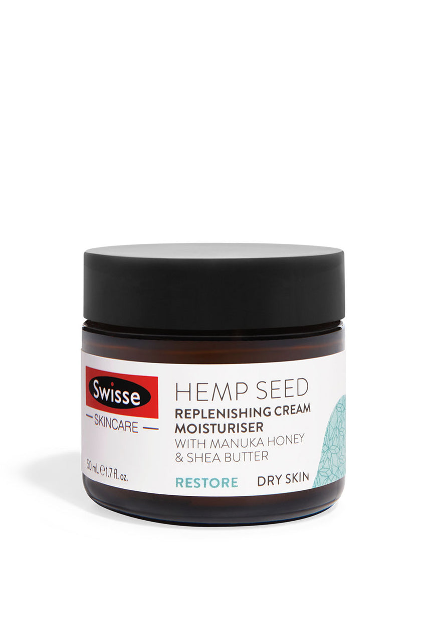 SWISSE Hemp Seed Replenishing Cream Moisturiser 50ml - Life Pharmacy St Lukes