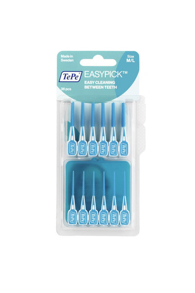 TEPE EasyPick Turqoise M/L 36pk - Life Pharmacy St Lukes