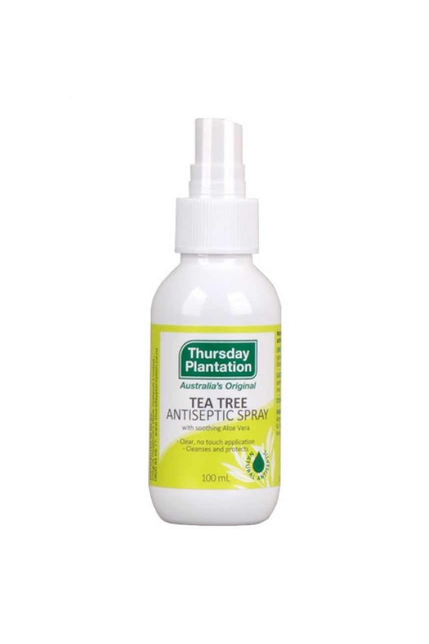 THURSDAY PLANTATION Tea Tree Antiseptic Spray + Aloe Vera 100ml - Life Pharmacy St Lukes