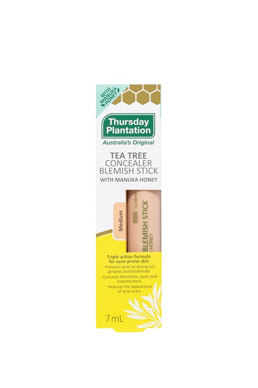 THURSDAY PLANTATION Tea Tree Concealer Blemish Stick Medium 7ml - Life Pharmacy St Lukes