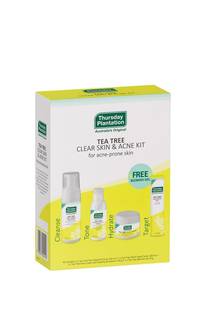 THURSDAY PLANTATION Tea Tree Clear Skin & Acne Kit - Life Pharmacy St Lukes