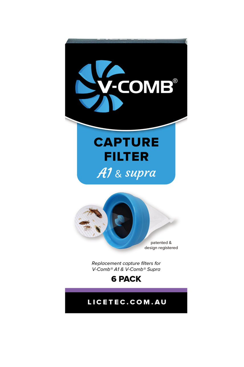 Licetec V Comb A1 Capture Filter 6 Pack - Life Pharmacy St Lukes
