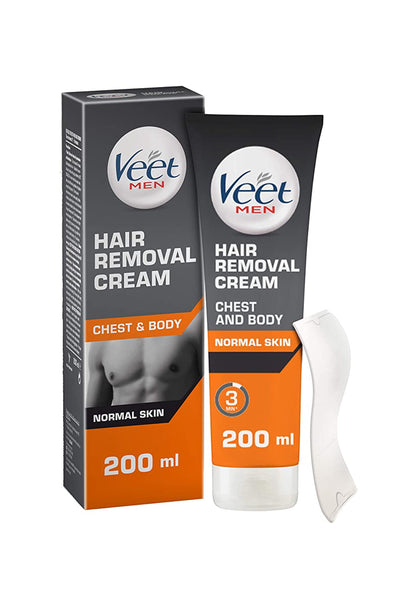 VEET Men Hair Removal Cream Normal Skin 200ml - Life Pharmacy St Lukes