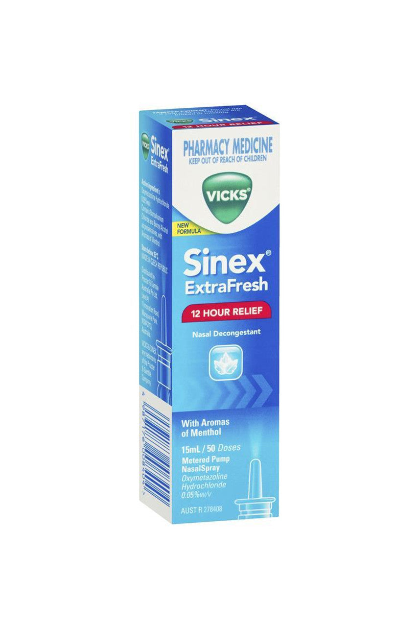 VICKS Sinex Fresh Spray 15ml - Life Pharmacy St Lukes