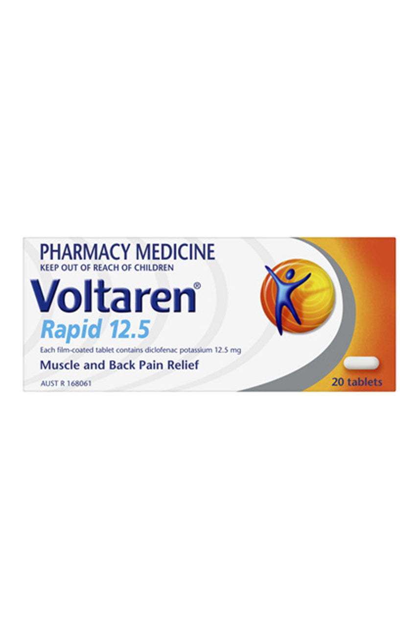 Voltaren Rapid Tabs 12.5mg 20s - Life Pharmacy St Lukes