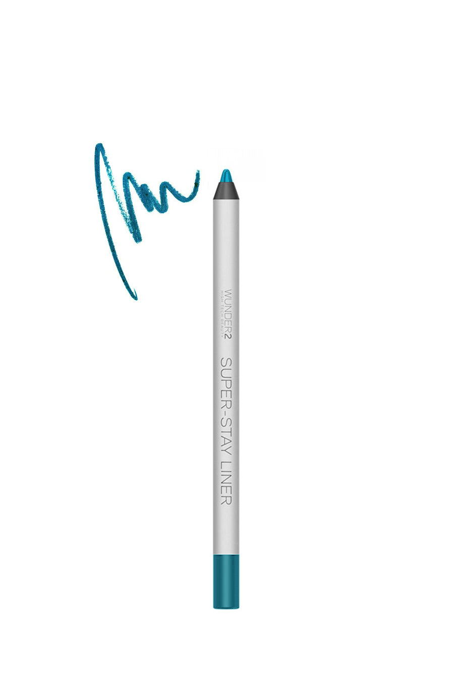 Wunder2 SUPER-STAY LINER Long-Lasting & Waterproof Colored Eyeliner Metallic Turquoise - Life Pharmacy St Lukes