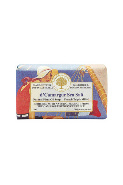 WAVERTREE & LONDON Soap d'Camargue Sea Salt 200g - Life Pharmacy St Lukes
