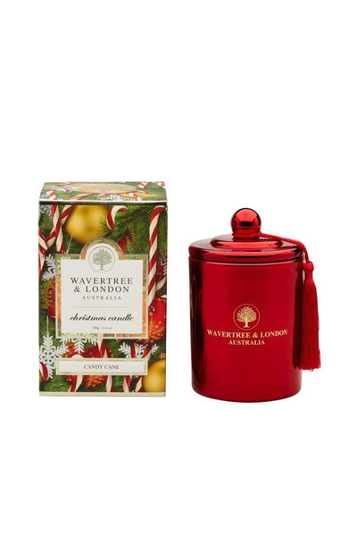 WAVERTREE & LONDON Candle Candy Cane 303g - Life Pharmacy St Lukes