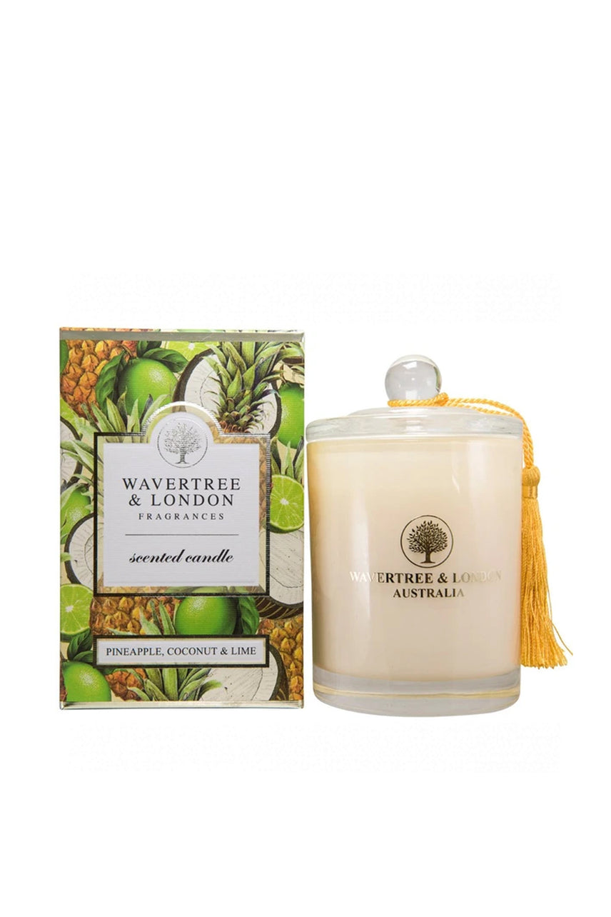 WAVERTREE & LONDON Candle Pineapple Coconut & Lime 303g - Life Pharmacy St Lukes
