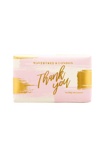 WAVERTREE & LONDON Soap Thank You Pink 200g - Life Pharmacy St Lukes