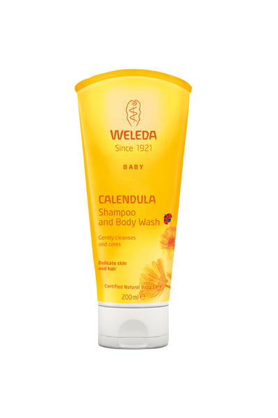 WELEDA Calendula Shampoo & Body Wash 200ml - Life Pharmacy St Lukes