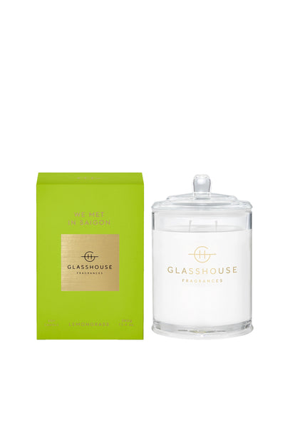 GLASSHOUSE FRAGRANCES We Met in Saigon Candle 380g - Life Pharmacy St Lukes